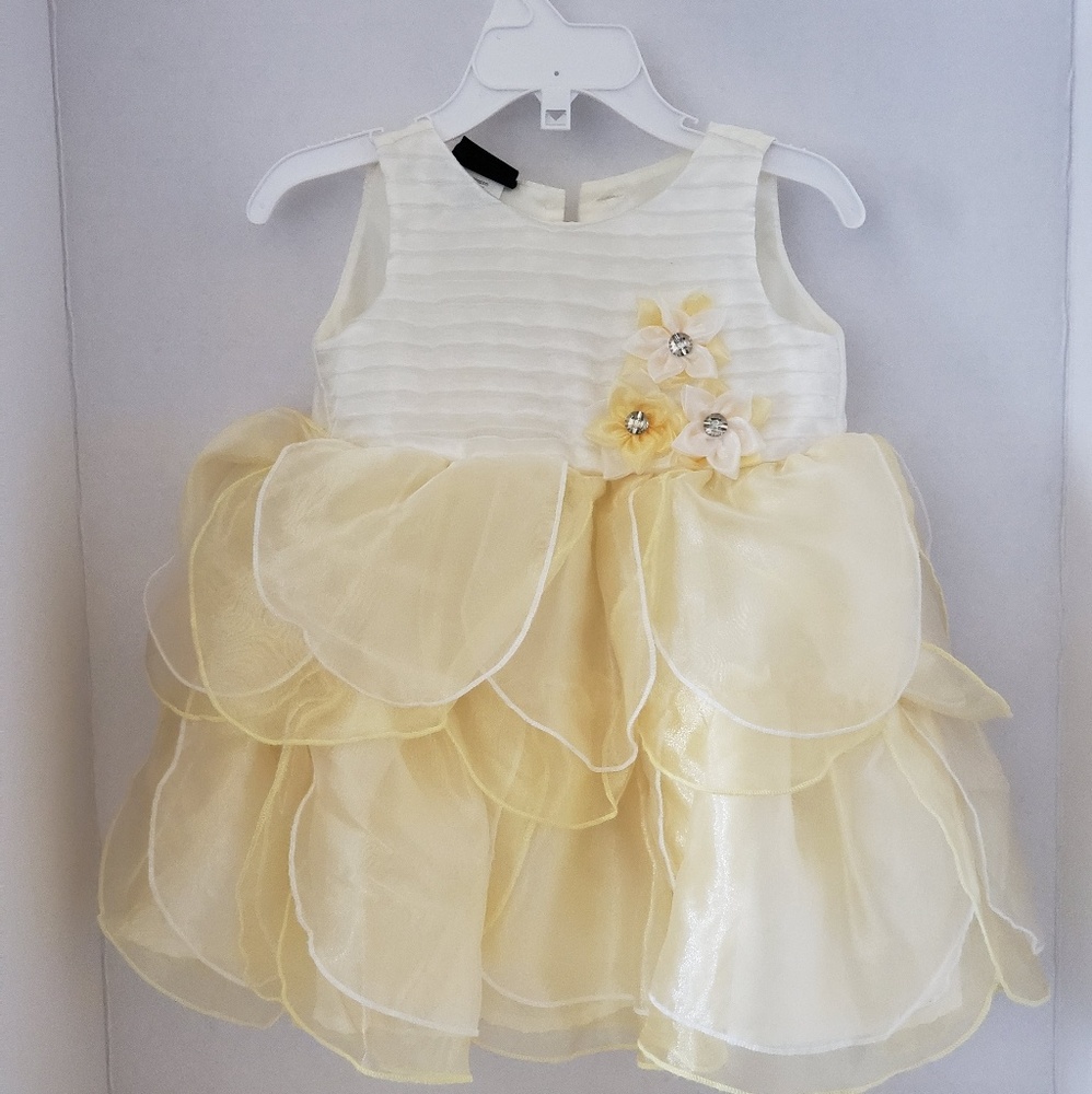 Holiday edition gold dress
